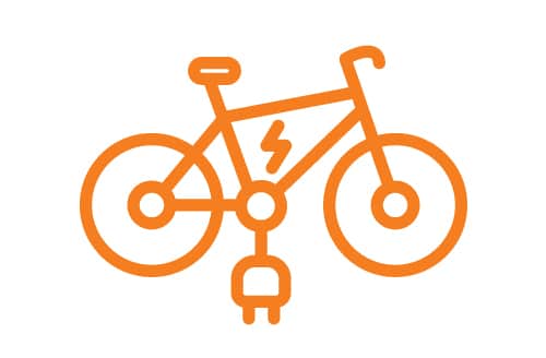 icone d'un vélo electrique